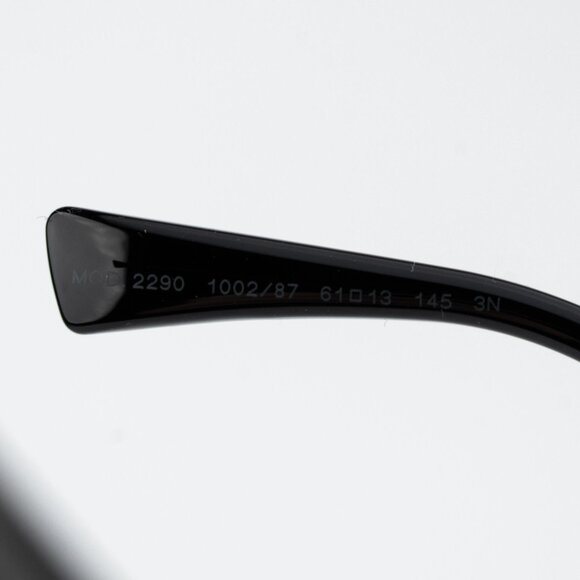 Versace Men Sunglasses Gold Grey Rectangle VE2290 100287 NEW AUTHENTIC - Picture 8 of 11